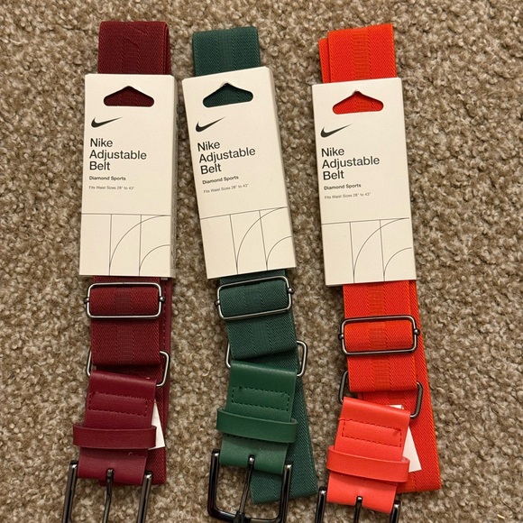 Nike Other - 3 NIKE GOLF BELTS FOR PRICE OF ONE